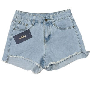 𝅺BNWT Jean Short Shorts - Denim Hot Pants - Size 26